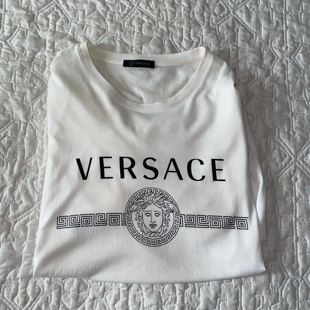 Versace logo tee